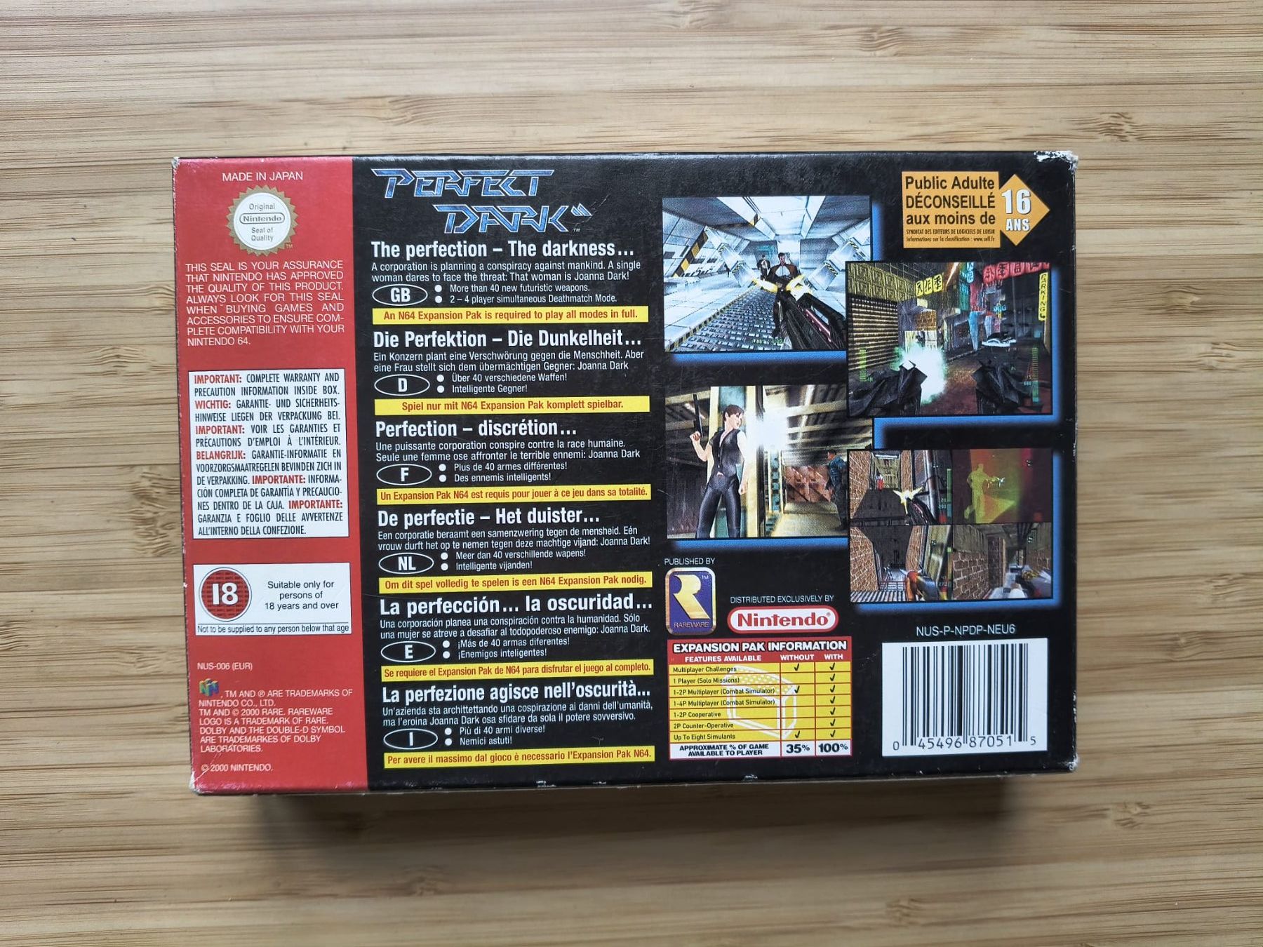Spiele: Perfect Dark  (N64) – Gebraucht aus Riedholz von ste_96cd 1