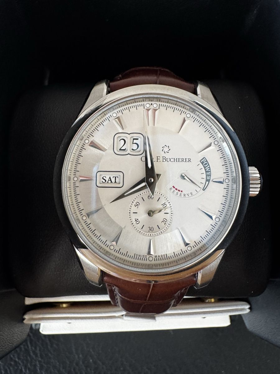Bucherer Uhren: C.F.Bucherer Manero Stahl  – Neu (gemäss Beschreibung) aus Untersiggenthal von SingleDad 1