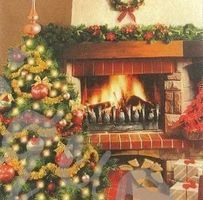 Serviette am kamin (w297) 2Stk.
