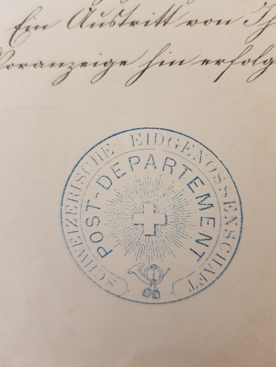 Jakob Dubs, 12. Bundesrat OriginalAutogramm, Affoltern a.A. Kaufen