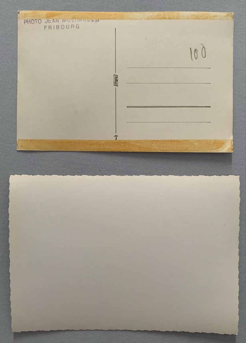 Cartoline postali: Ansichtskarte/Photo - Freiburg, HC (Fribourg-)Gottéron – Usato da Düdingen venduto da polytropon_5 3