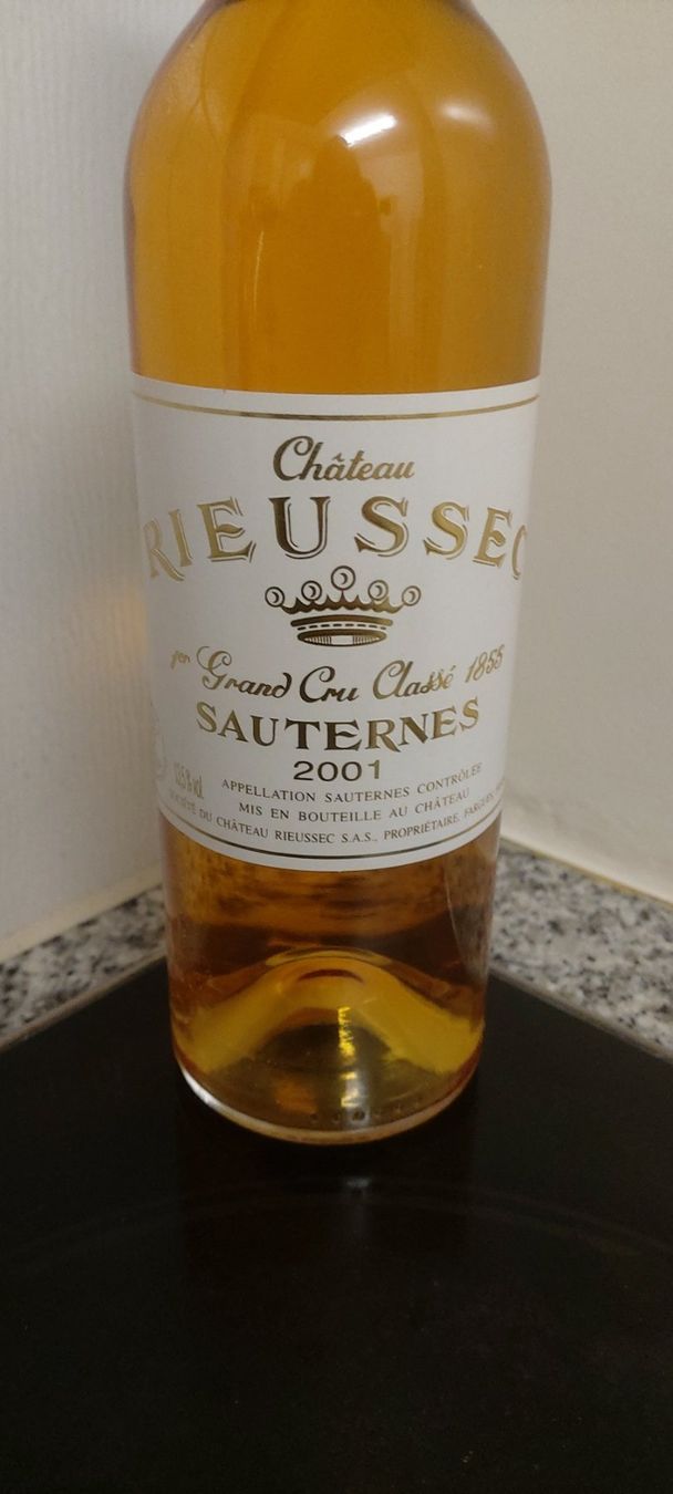 Vino: Chateau Rieussec 2001 37.5 cl.Flasche – Nuovo (secondo la descrizione) da Grenchen venduto da poggione 1