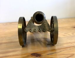 Kanone/Geschütz aus Messing (Vintage)