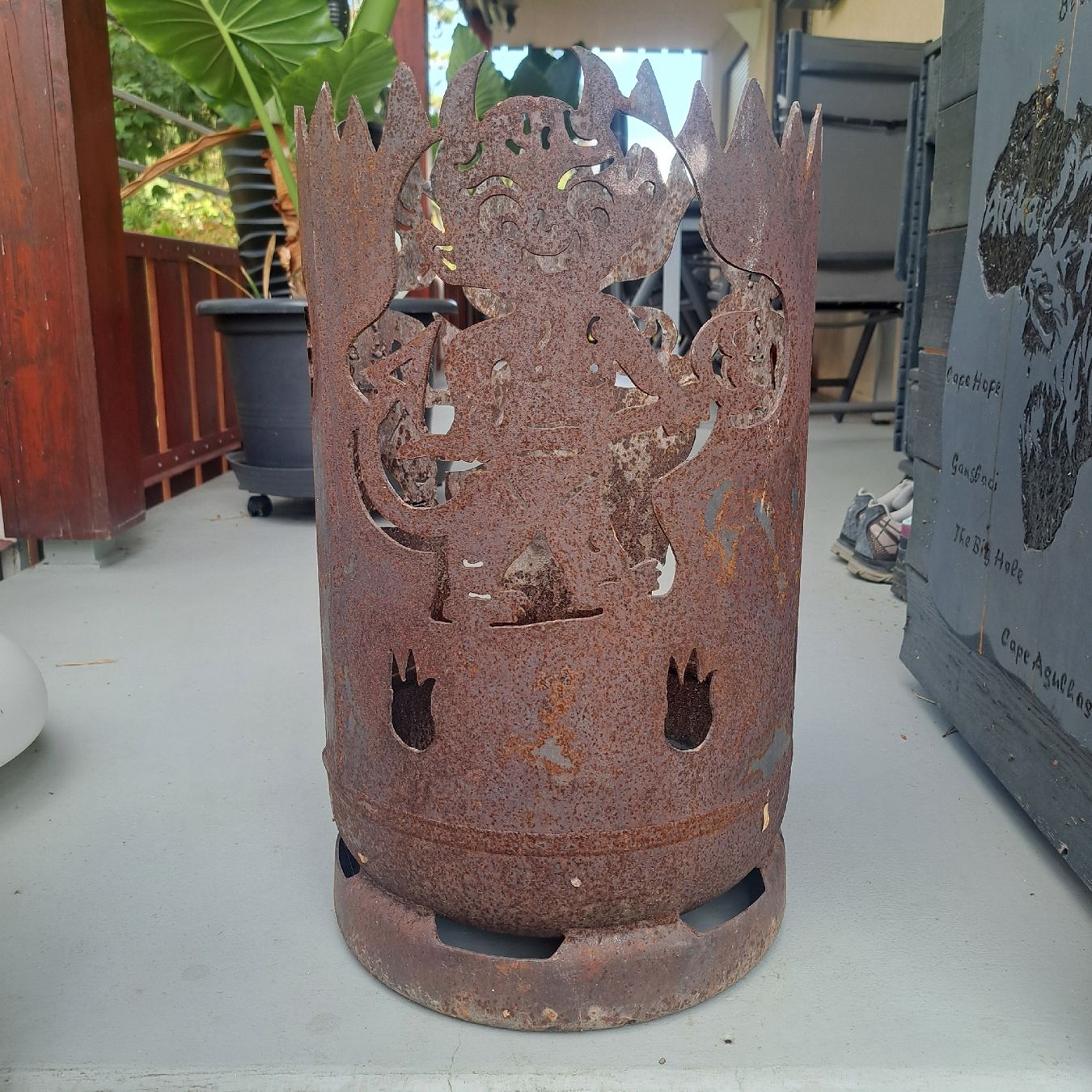 Feuerschale: Feuertonne aus Gasflasche – Gebraucht aus Füllinsdorf von mar_2t7l 1