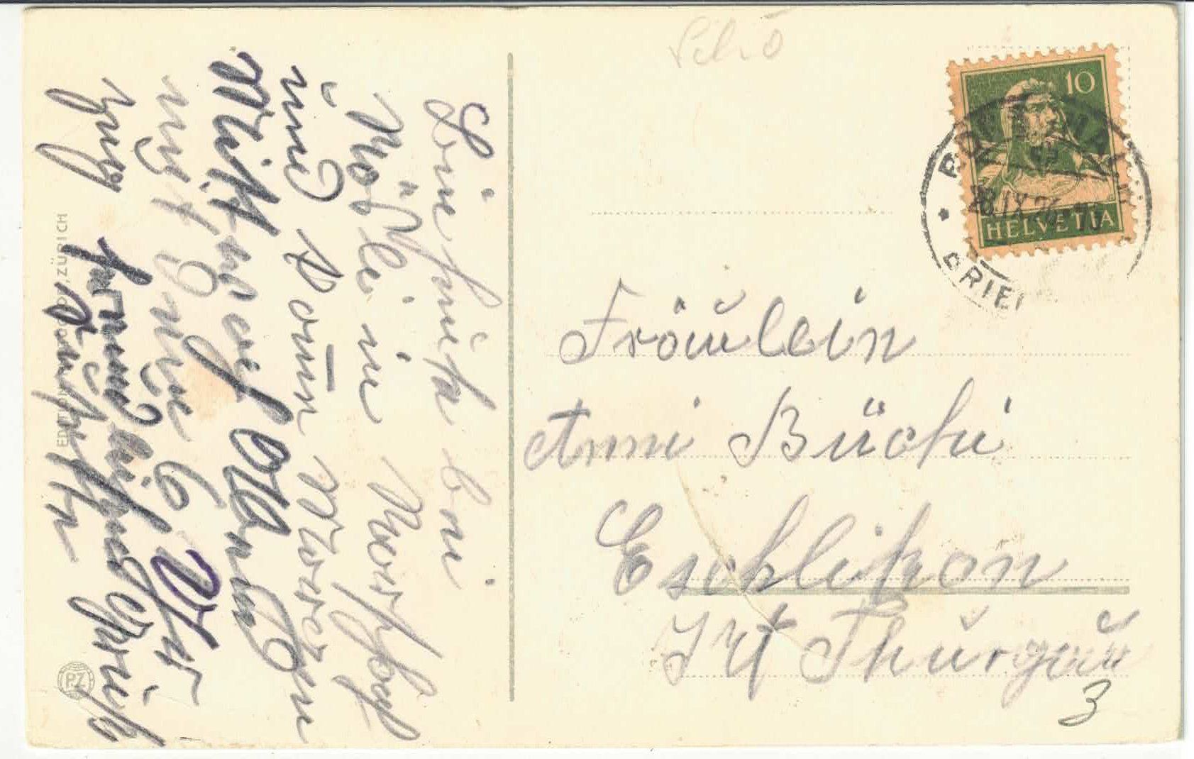 Cartoline postali: Rorschach - Generalansicht - Litho – Difettoso da Ettingen venduto da Kartenplanet 1