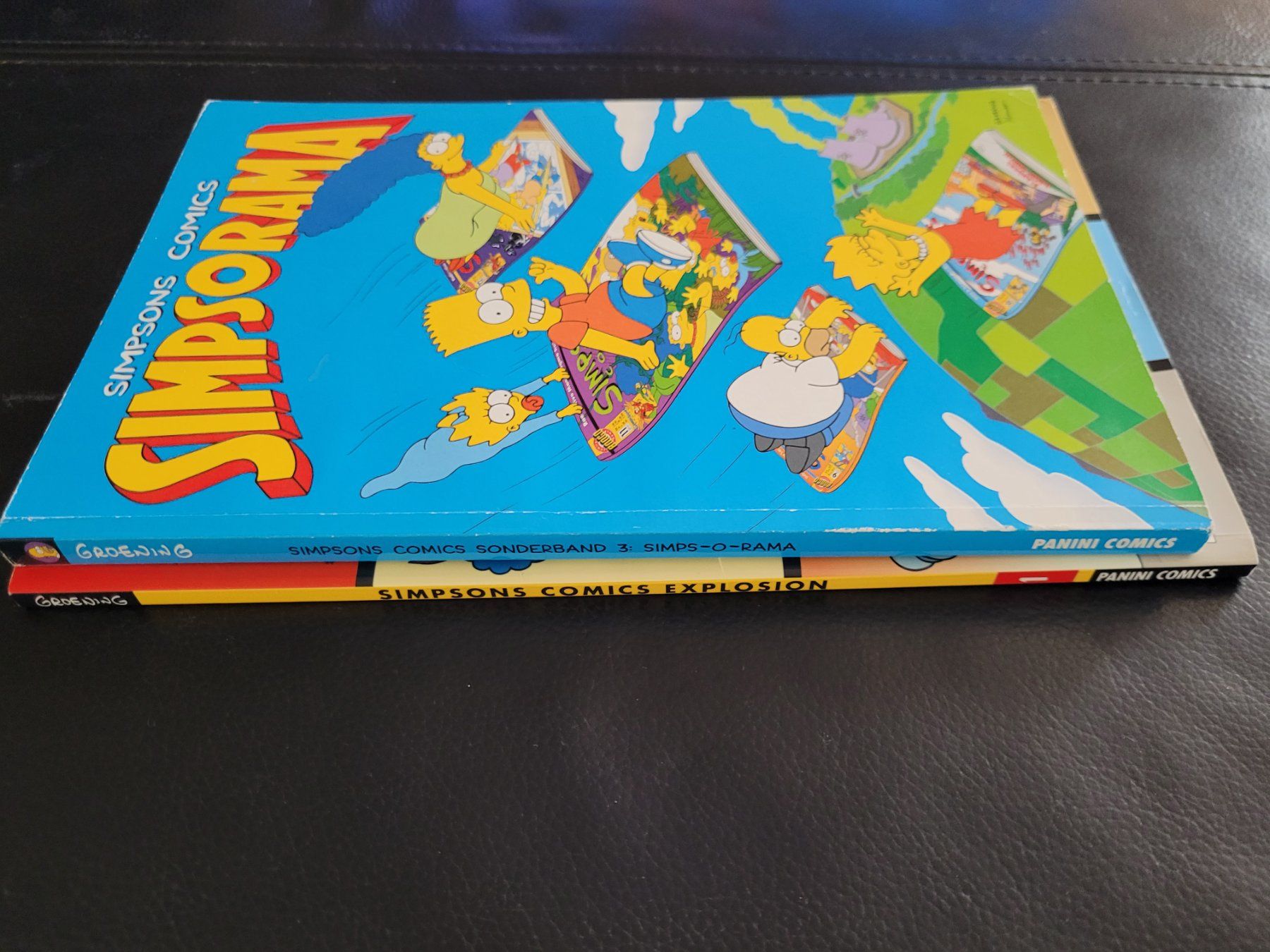 Fumetti: 2 X Simpsons Comics: Explosion & Simpsorama – Usato da Nürensdorf venduto da spartacus64 3