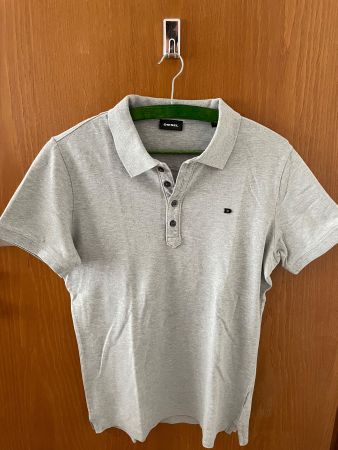 Graues Diesel Poloshirt, Grösse S