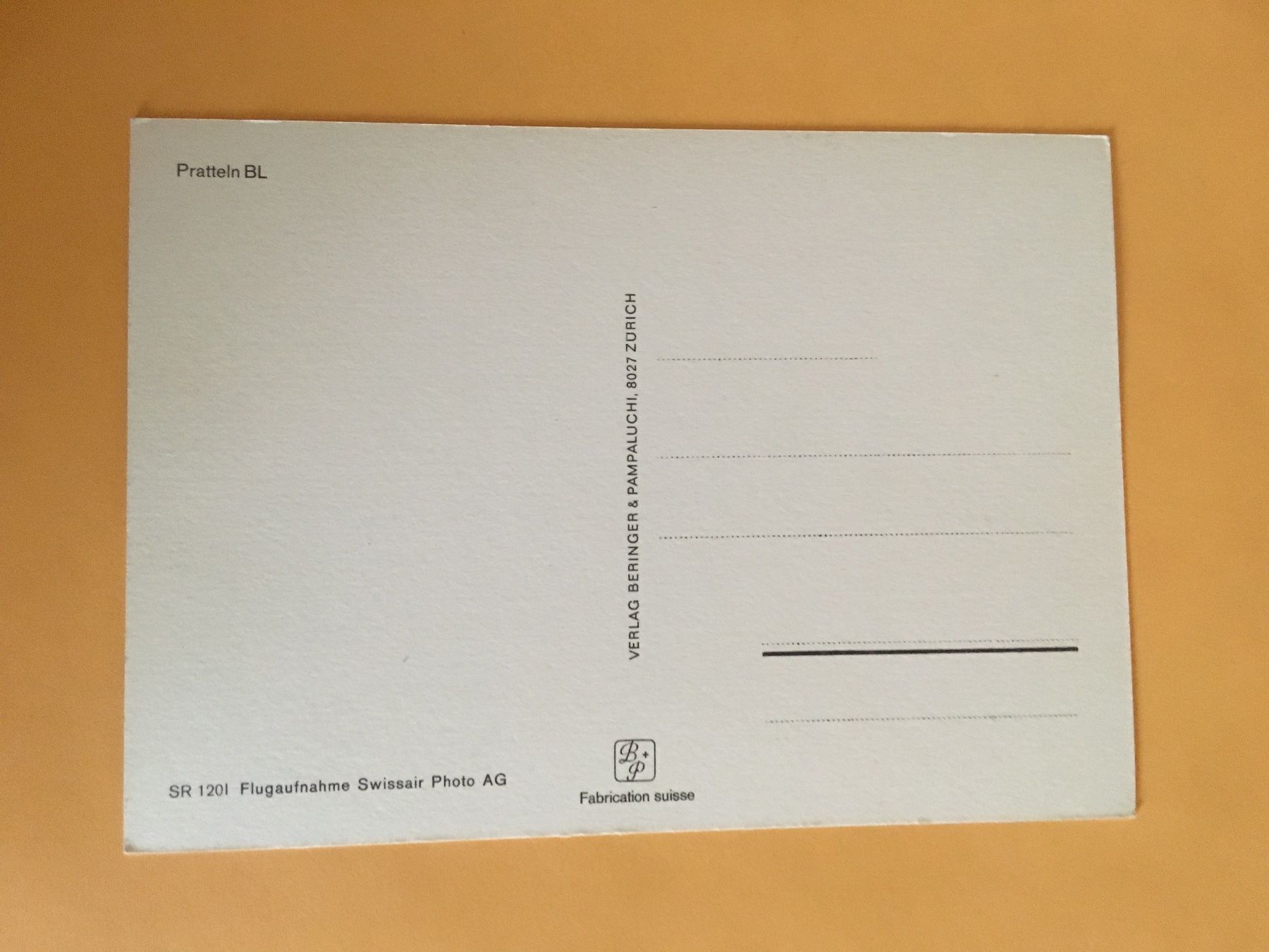 Cartes postales: Pratteln Baselland Flugaufnahme – D'occasion à Küttigen par Melisch1000 1