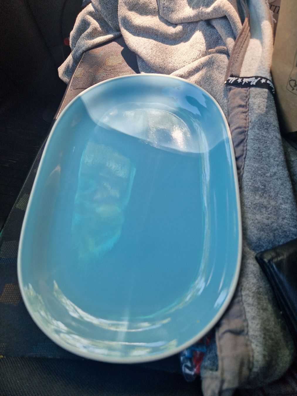 Rössler Piatti di portata: Rössler Servierplatte, hellblau, 36 cm, Top Zustand! – Usato da Mörigen venduto da Clio111 2