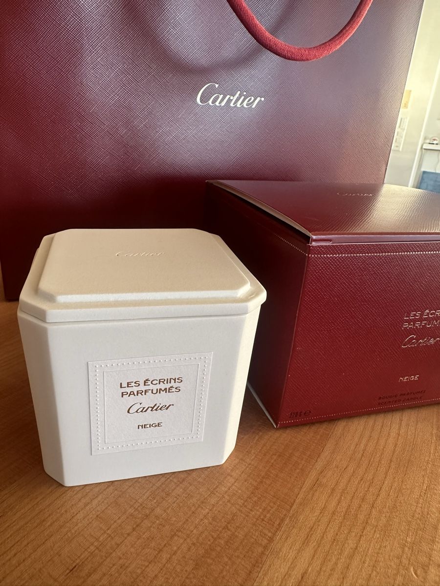 Cartier Candele: Cartier Kerze Neige – Nuovo e nell'imballaggio originale da Zürich venduto da sasmeli 3