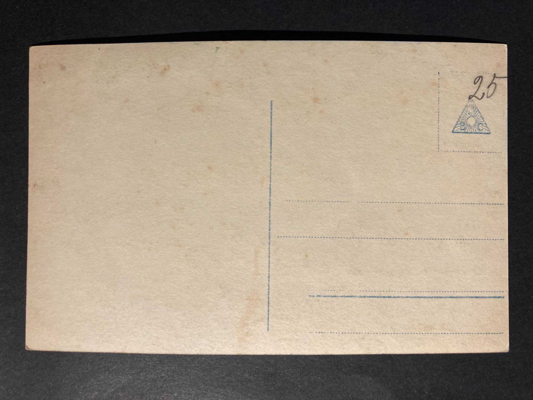 Cartoline postali: AK Abendfrieden in Feindesland Kreuz – Usato da Winterthur venduto da schnueps 1