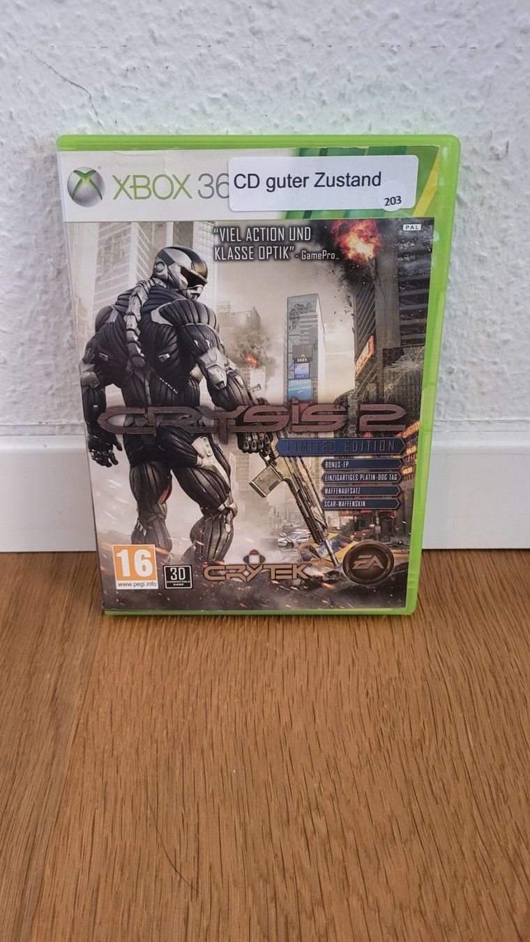 Microsoft Spiele: Xbox 360 - Crysis 2 – Gebraucht aus Münsingen von DigitaleSpielecke