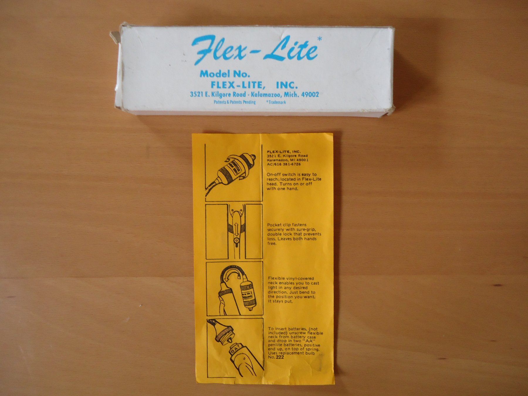 Lampade: Flex-Lite – Usato da Belp venduto da Hefabe 1