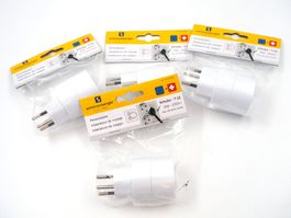 4x SCHÖNENBERGER No Block Reiseadapter (19797)