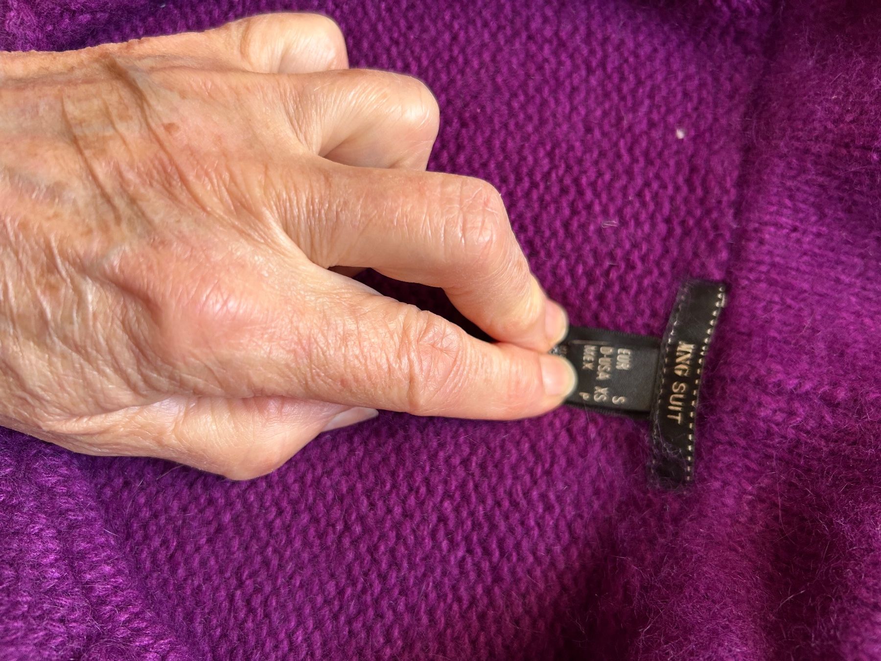 Mango Giacche: Jäckchen, violett, mit Angora – Usato da Lupsingen venduto da Mar_nm9j 3