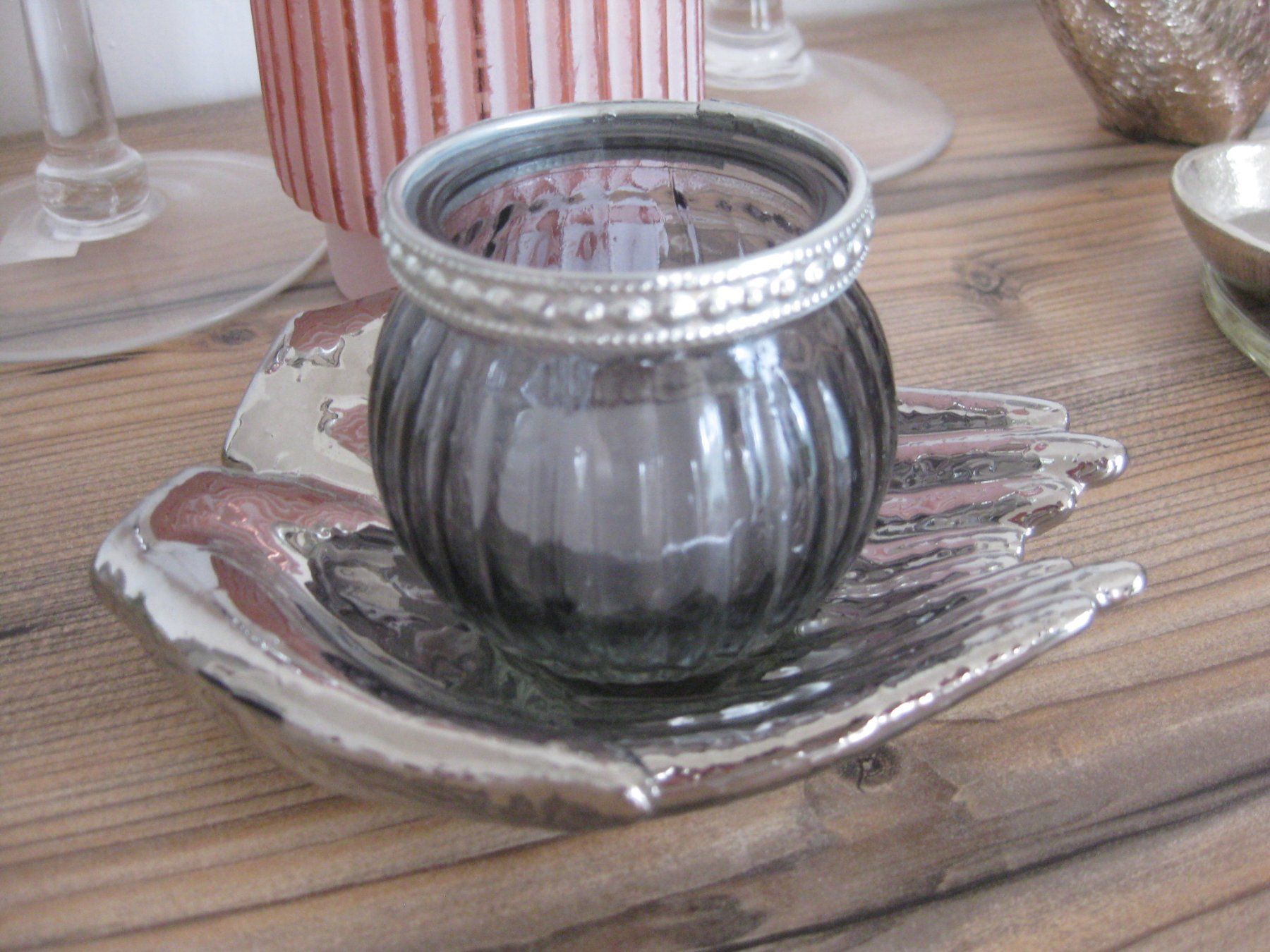 Tutte le decorazioni: Dekorative Hände mit einem Glas Teelicht – Nuovo (secondo la descrizione) da Romanshorn venduto da Wazoohandlung 6