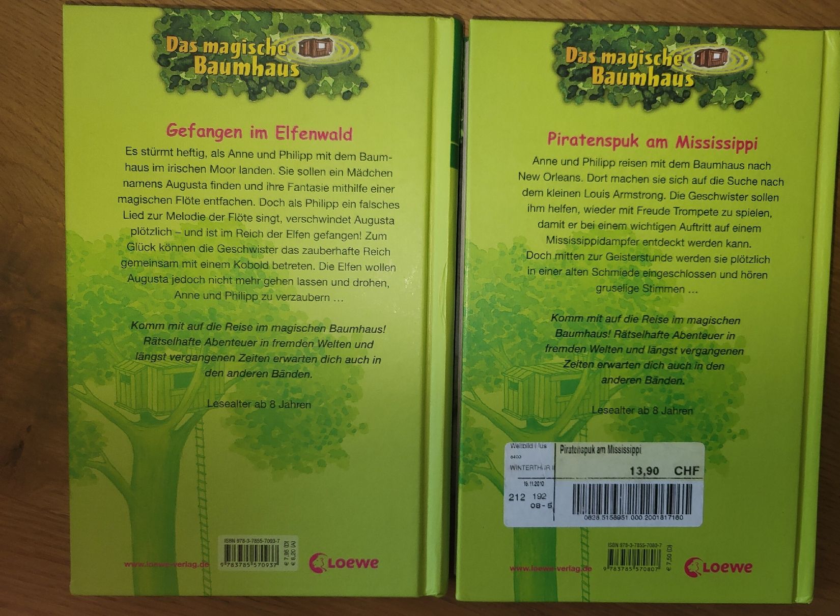Bücher: Das magische Baumhaus – Neu (gemäss Beschreibung) aus Embrach von Tanameras 2