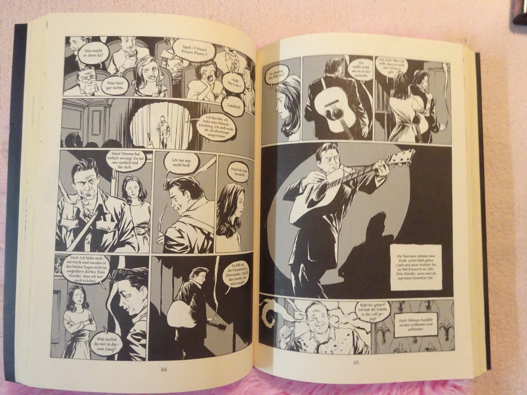 Libri: JOHNNY CASH ** I SEE A DARKNESS ** COMIC – Usato da Luzern venduto da xrayspex99 8