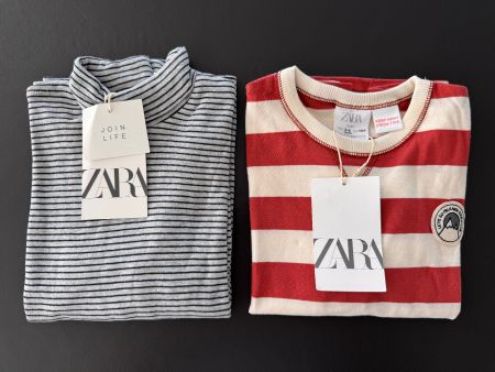 Neu** 2 x ZARA Shirt Gr. 104