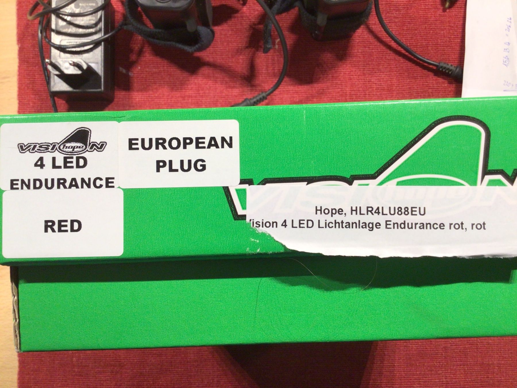 Hope Ersatzteile: Hope Vision 4 - LED Fahrradlampe – Defekt aus Seltisberg von  2
