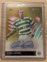 Topps Finest UCC 2025/26 Henrik Larsson Auto 01/50