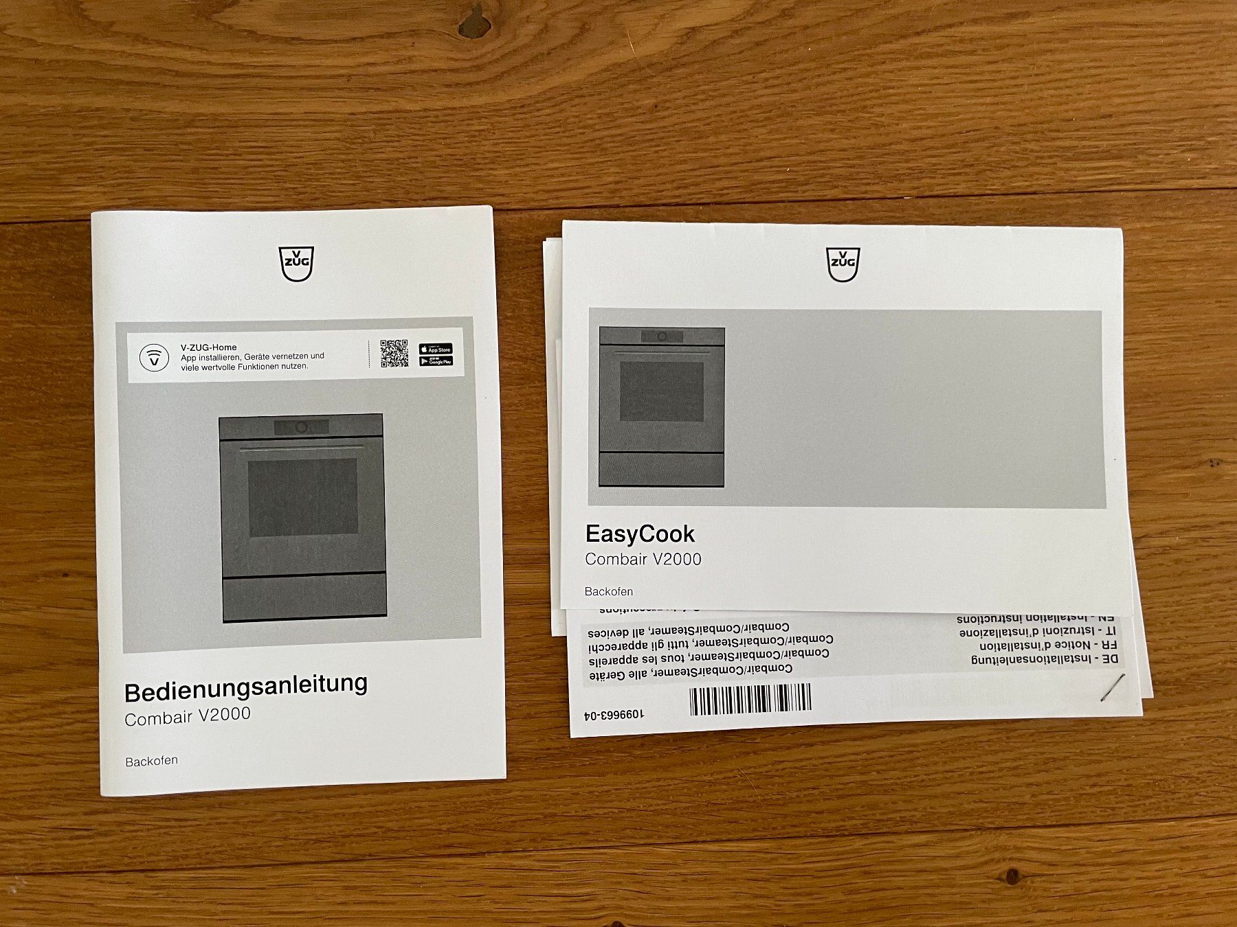 V-Zug Backöfen: V-ZUG Combair V2000 60 Backofen – Gebraucht aus Uerikon von se__77gt 5