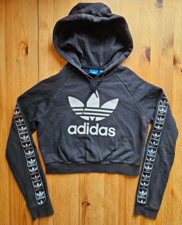 Cropped Sweater adidas Grösse XS retro Pullover Hoodie