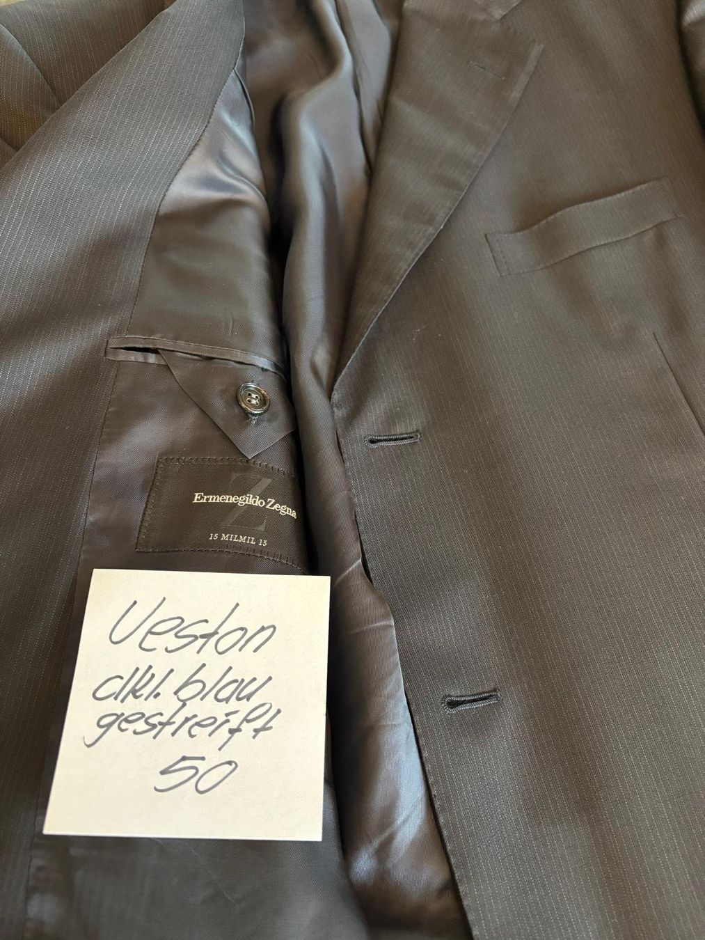 Zegna Jacken: Ermenegildo Zegna Veston – Neu und originalverpackt aus Hausen AG von MM_FM