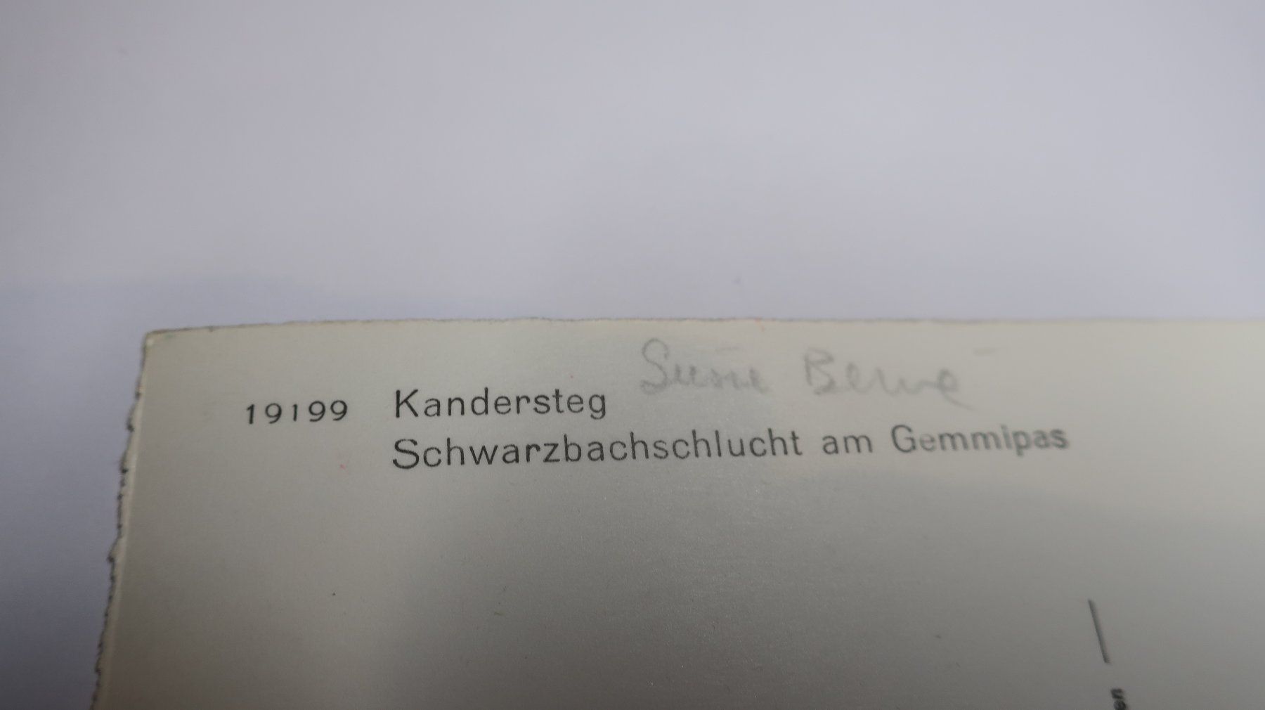Cartoline postali: Kandersteg Schwarzbachschlucht am Gemmipas – Usato da Cormoret venduto da Pascalll2001 4