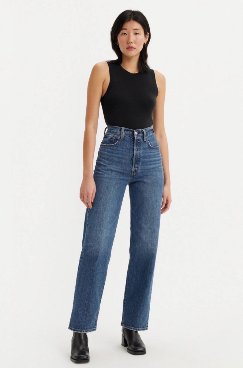 Levi's Jeans: Levis Ribcage Straight Ankle, Grösse W27, L29 – Nuovo (secondo la descrizione) da Tägerwilen venduto da sxtanja 3