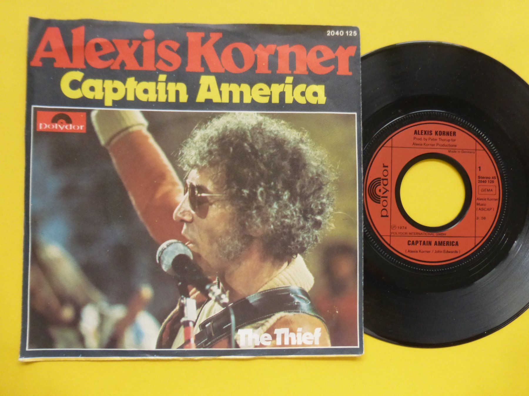 Dischi in vinile: Alexis Korner – Captain America – Usato da Zürich venduto da Swiss57
