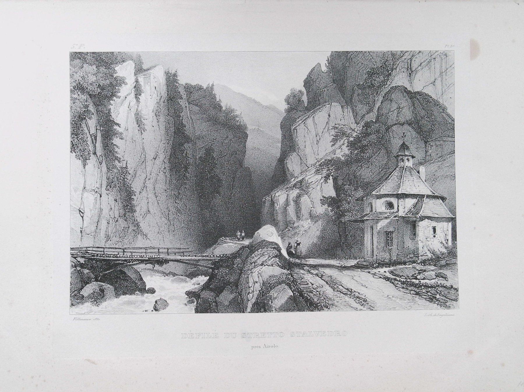 Gravures: Stalvedro grosse Lithographie  von Engelmann – D'occasion à Rafz par Helvet32