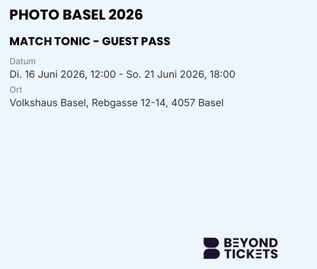 Biglietti: PHOTO BASEL 2026 _ 2 Tickets – Nuovo e nell'imballaggio originale da Eich venduto da ka_st 1