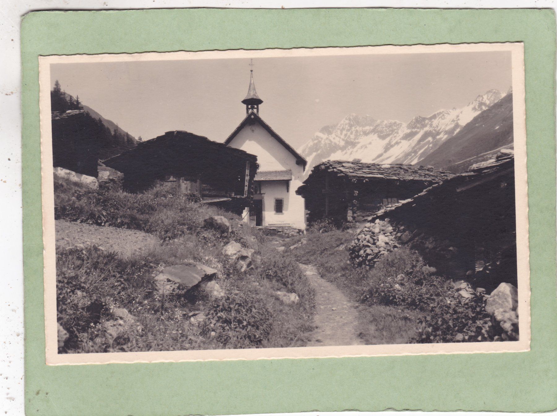 Ansichtskarten: Kühmatt in Lötschen Schienhorn – Gebraucht aus Herisau von Lisegrat2008