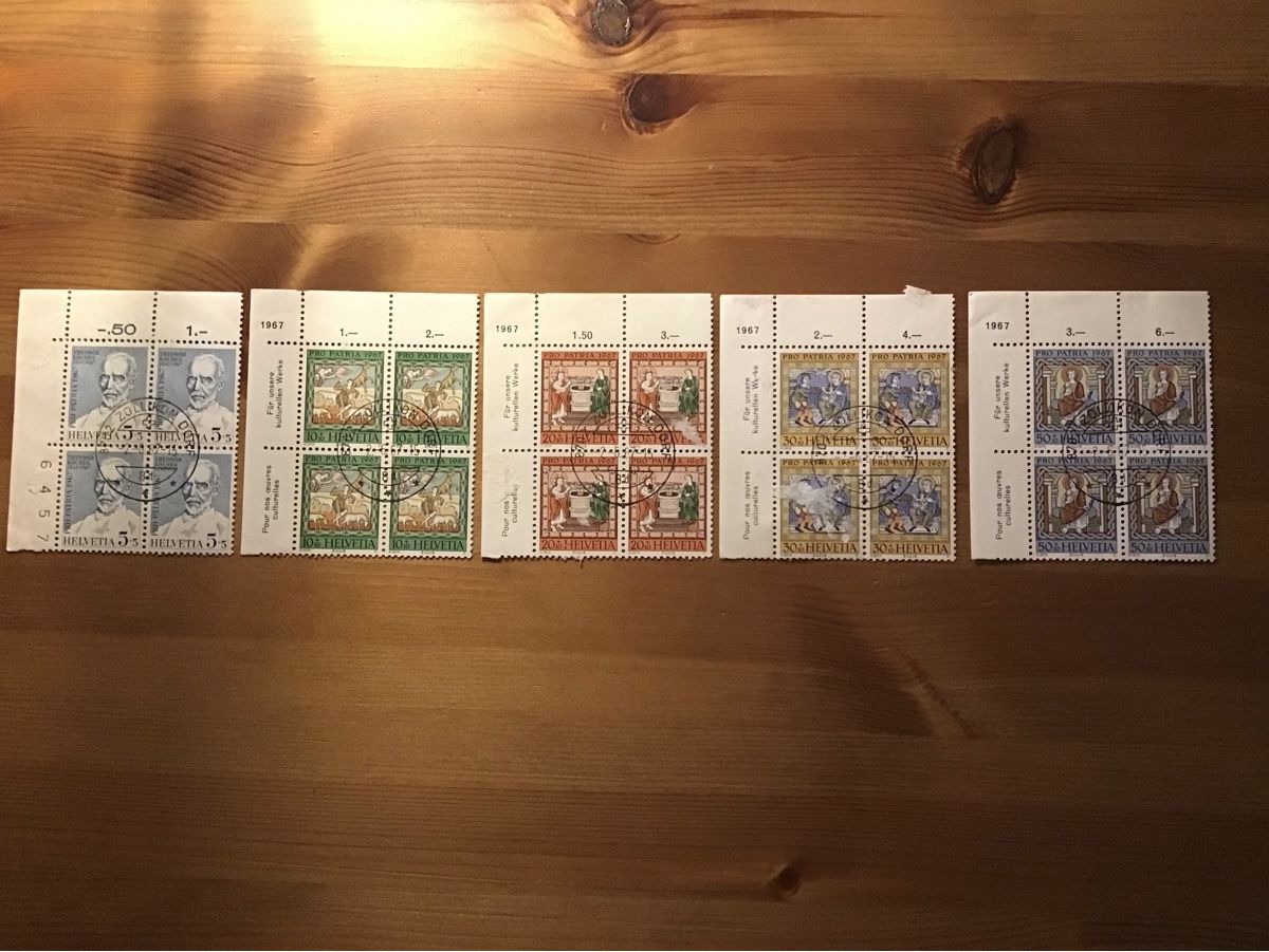 Tutti i francobolli: Briefmarken satz – Usato da Bettwiesen venduto da Jumpingfox