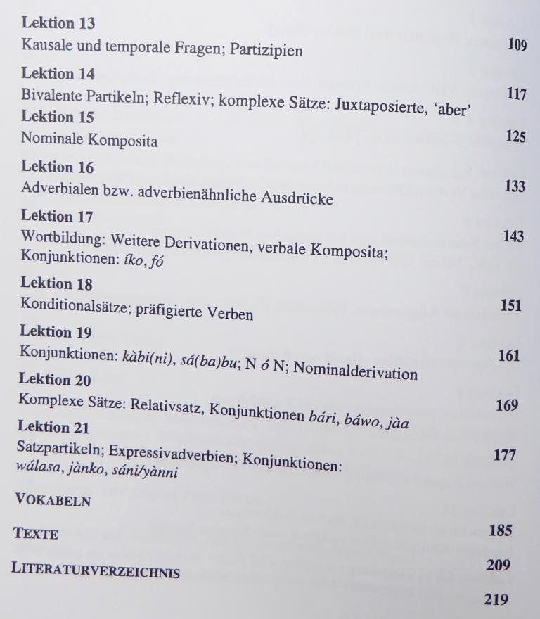 Libri: Grundkurs - Bambara (Manding) – Nuovo e nell'imballaggio originale da Mauren venduto da Yeelen 3