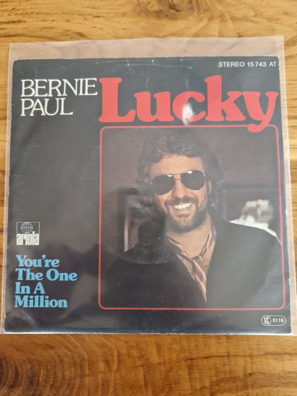 Schallplatten: Vinyl Single - Bernie Paul - Lucky – Gebraucht aus Sursee von FKZ_13