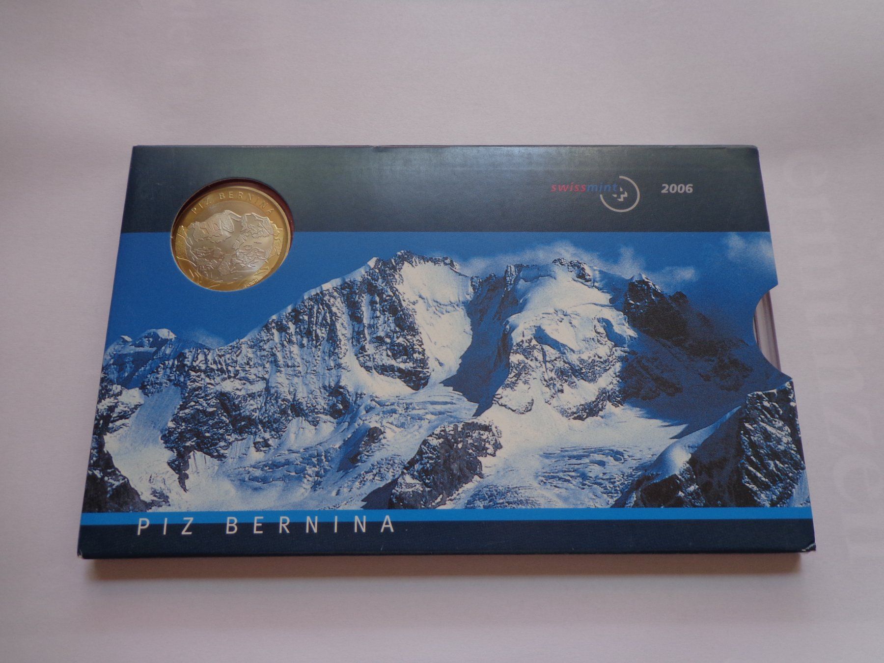 Tutti le monete: Münzsatz 2006 - Piz Bernina FDC – Nuovo e nell'imballaggio originale da Pully venduto da UCA01