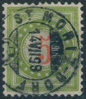 1897 - Portomarke - Voll Stempel - St. Moritz GRS