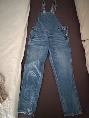 Latzhose MNG Denim blau Grösse S gebrauchter Zustand