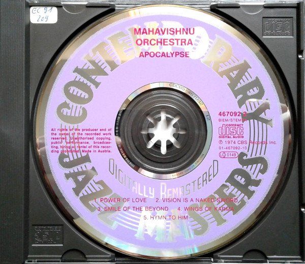 CD: Mahavishnu Orchestra With London Symphony Orchestra, Michael – Usato da St.Gallen venduto da jalamusic 2