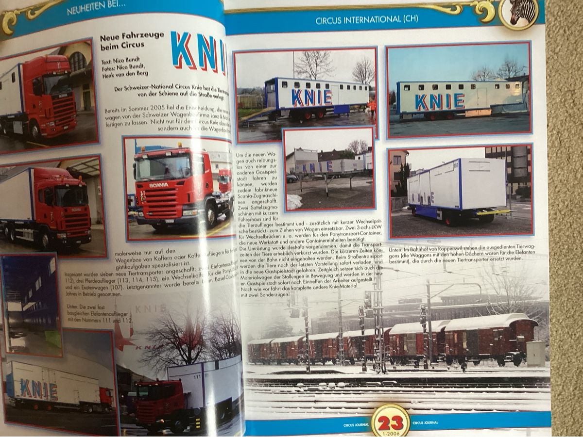 Riviste & Magazine: Circus Knie Magazinbericht 2006 – Usato da Reichenbach i. K. venduto da astra2010 2