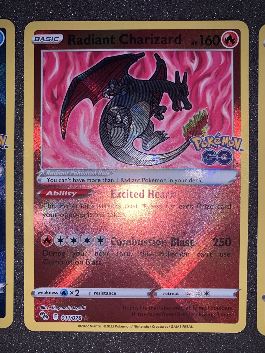 Pokémon Sammelbilder & Trading cards: Radiant Charizard Blastoise Venusaur GO  – Gebraucht aus Bironico von ars_z6lb 2