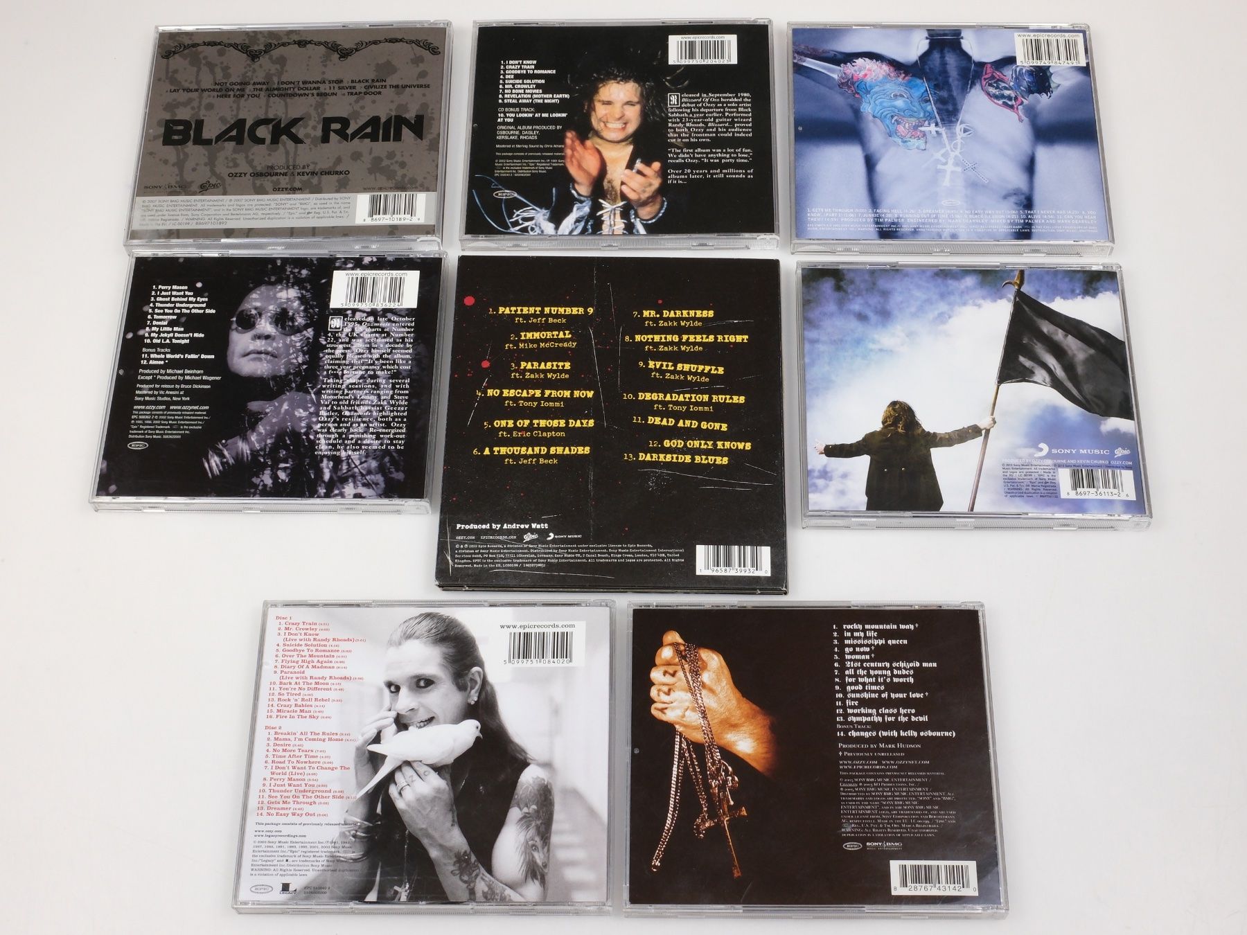 CD: OZZY OSBOURNE (8 CDs) – Usato da Lobsigen venduto da Markus_Haenggi_Bern 1