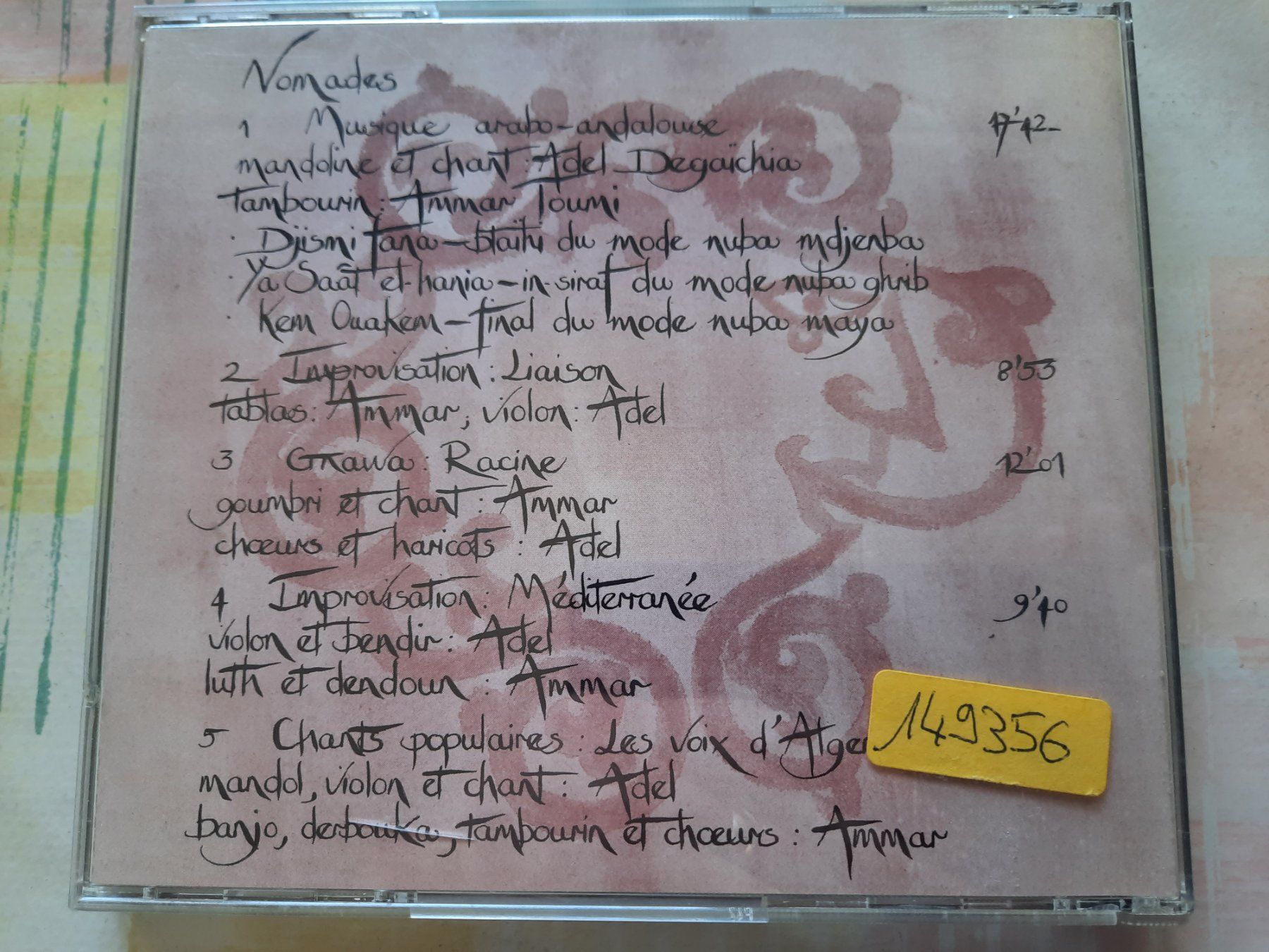 CD: Cd Nomades  – Usato da Pully venduto da bro_n52j 1