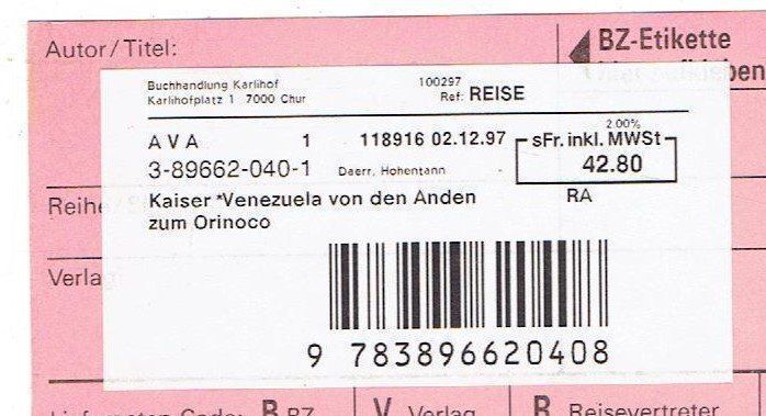 Bücher: VENEZUELA – Gebraucht aus Flims - Dorf von Stagediver 2