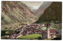 Göschenen, gelaufen mit Feldpost Bataillon N° 86