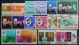 Grenada British ex. Kat. 192-213 gest. 1965/66