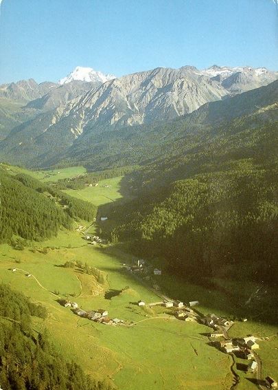 Cartoline postali: TSCHIERV gegen den Ortler – Usato da Jona venduto da philajona