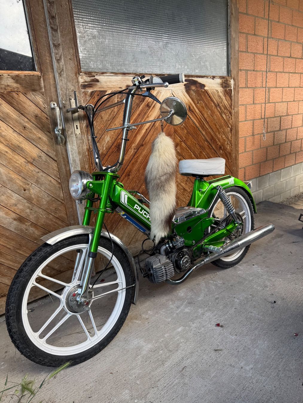 Puch Ciclomotori: Puch Maxi S mit Ausweis – Difettoso da Fahrni b. Thun venduto da Schneiderlein55